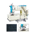 Direct drive flat bed elastic lace attaching flatlock interlock industrial sewing machine rice packing machine sewing machine